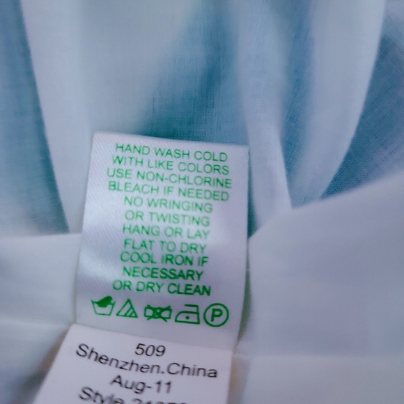 Lilly Pulitzer Blue Stitched Coral Strapless Dress - Picture 11 of 13